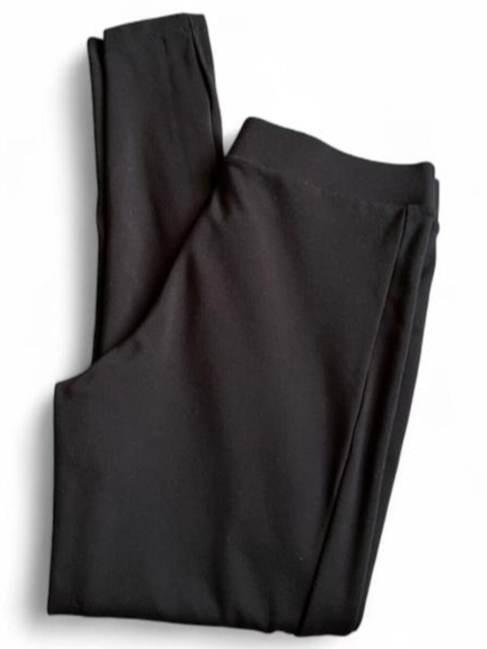 Solid Black Skinny Leggings